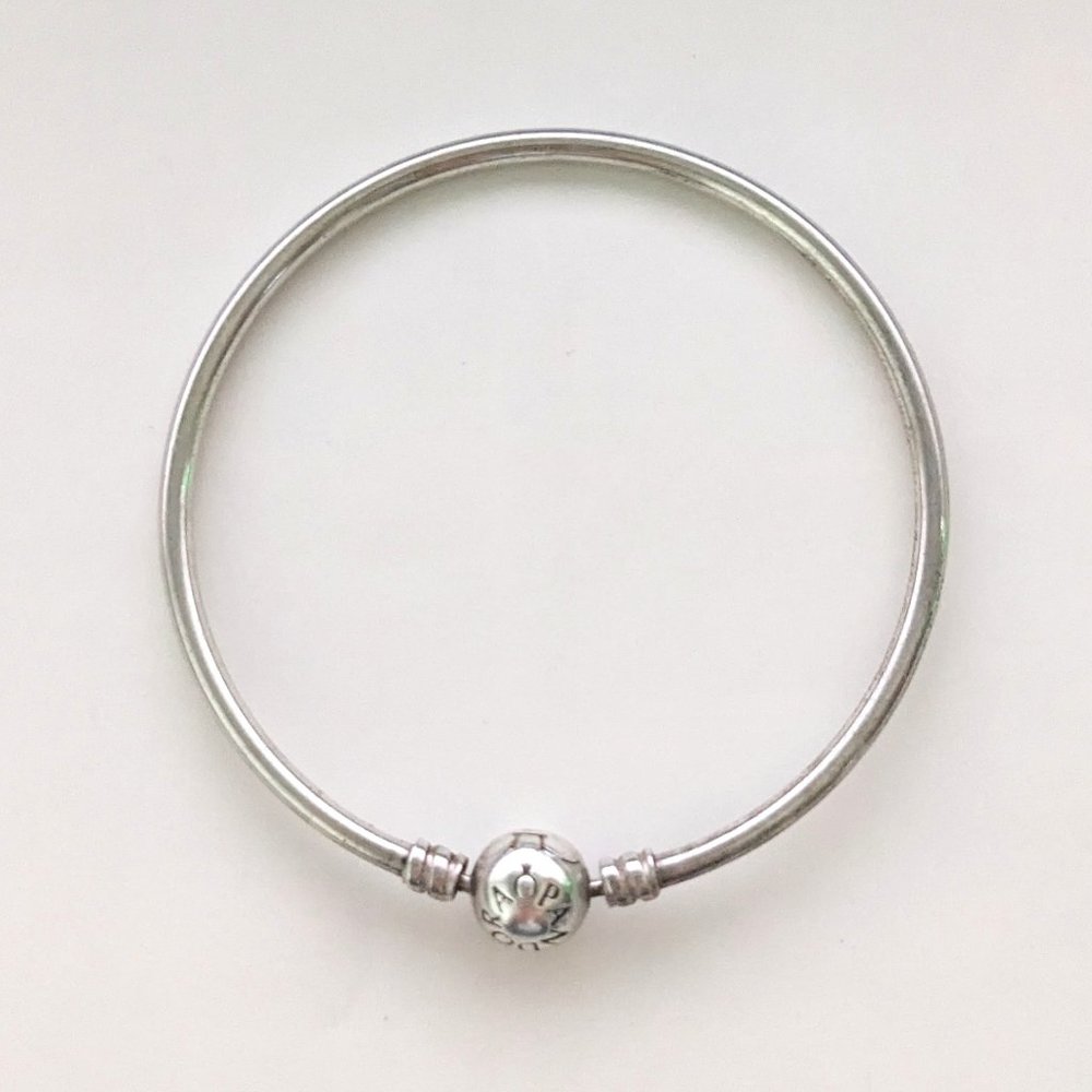 Classic Pandora 925 ALE Bangle Charm Bracelet